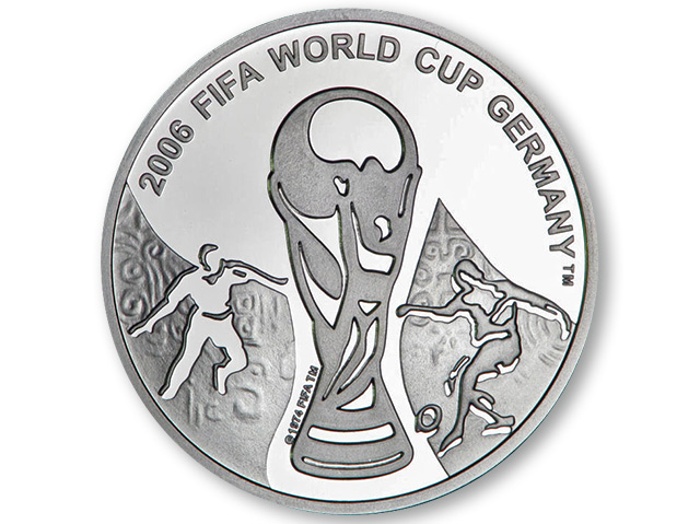 2006 World Cup coin from Georgia