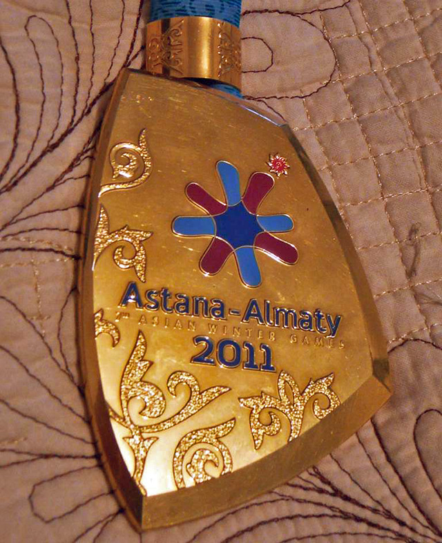 gold medal from the Astana‒Almaty, Kazakhstan Games in 2011