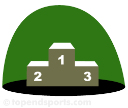 Olympic award podium