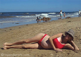 outer thigh lift exercise suitable for during pregnancy