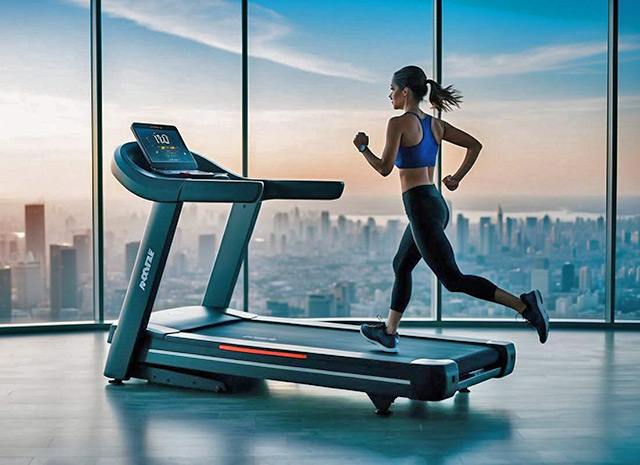 treadmill with a view