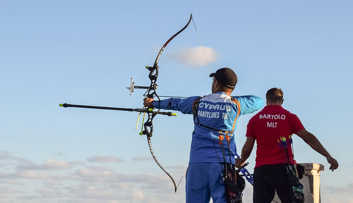 an archer from Cyprus