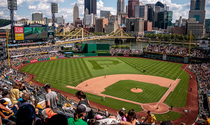 Baseball field during the World Baseball Classic