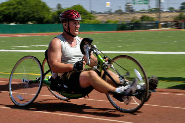 hand cycling