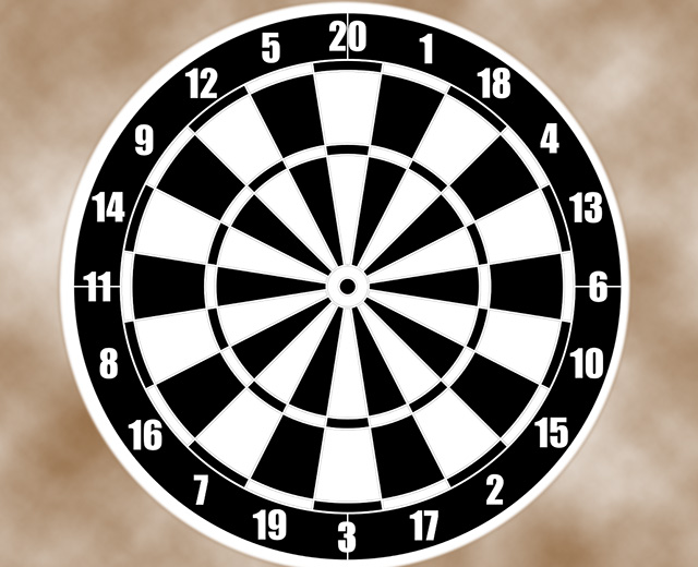 dart board target
