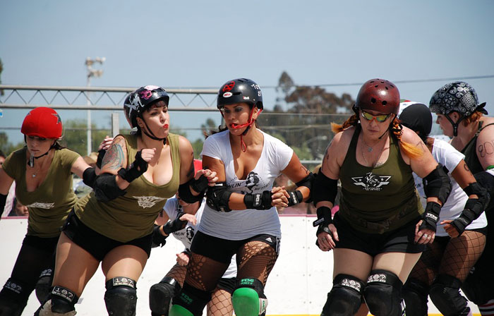 a roller derby