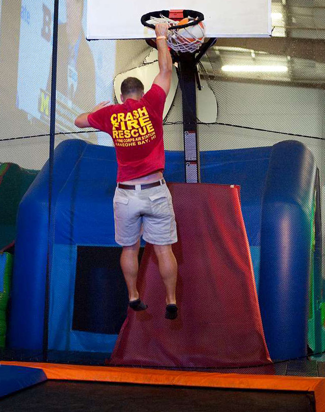 slamball basketball shot