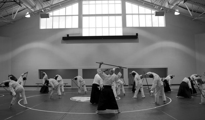 Aikido class
