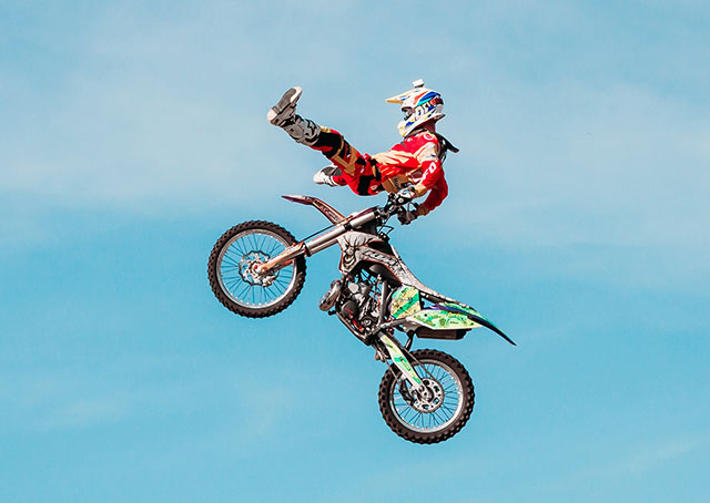 FMX big air event