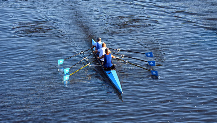 sweep rowing