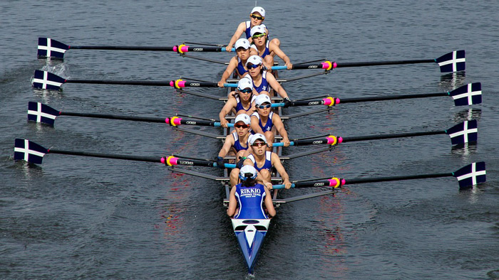 sweep rowing