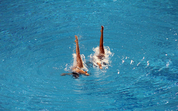 Synchronized swimming