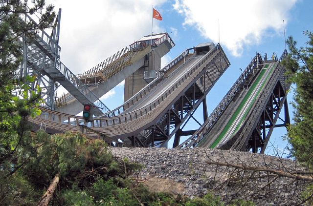 Ski Jump in Lahti, Finland