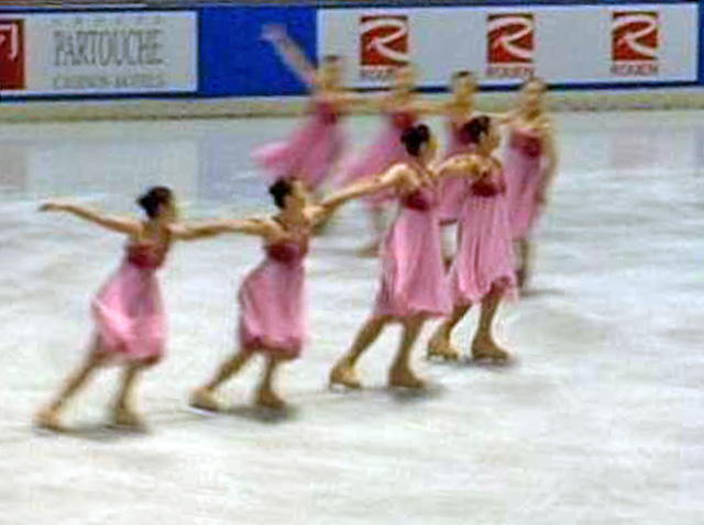 Synchronized skating