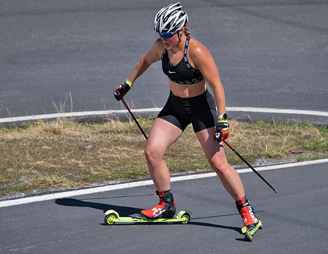Rollerskiing