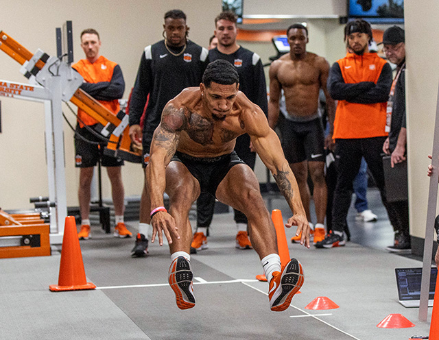 Standing long jump test