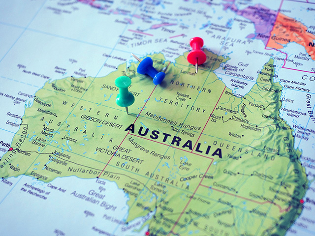 Australia map